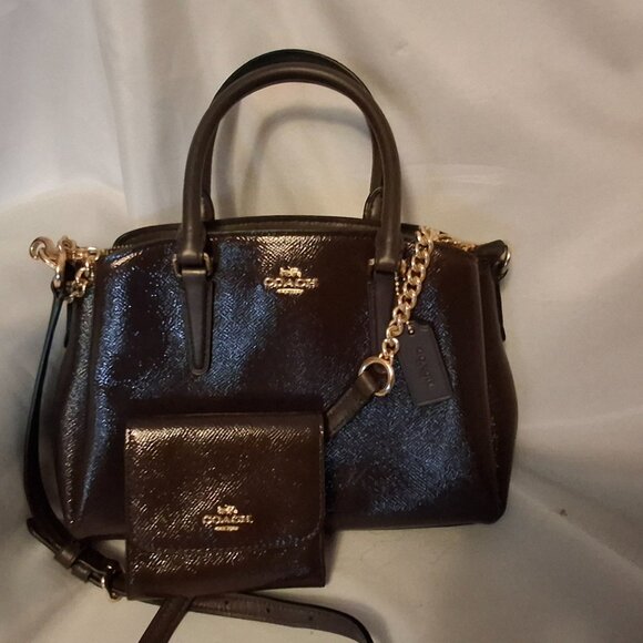 Coach Handbags - Coach Oxblood Crossbody Bag and Wallet, NWOT, NWT